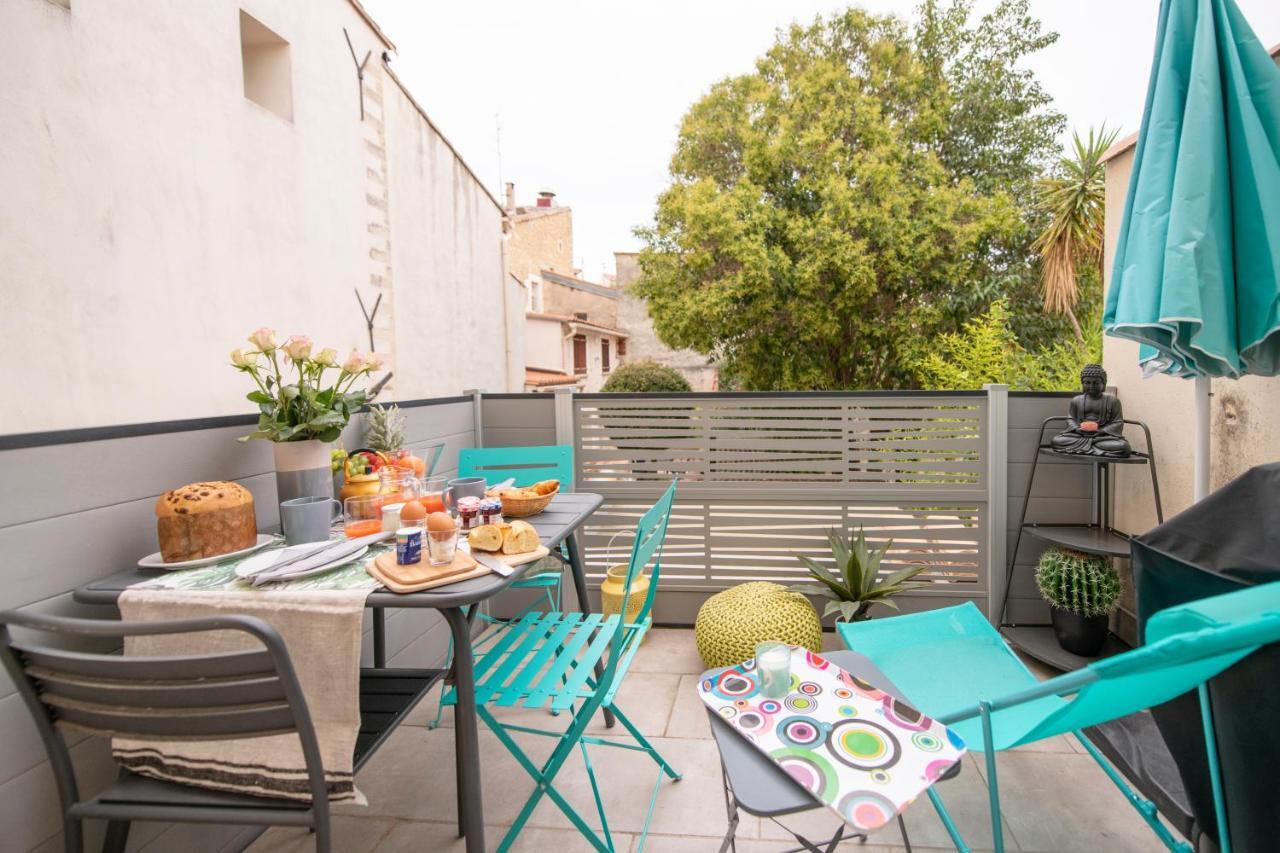 Suite Oisivité classée 3 étoiles avec Terrasse, Climatisation et Garage Montpellier Extérieur photo